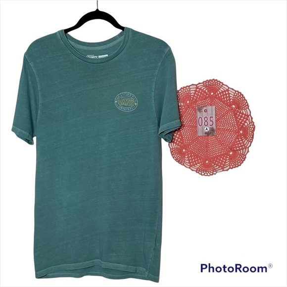 Vans Tops - Vans California Original Custom T-shirt Teal Green
